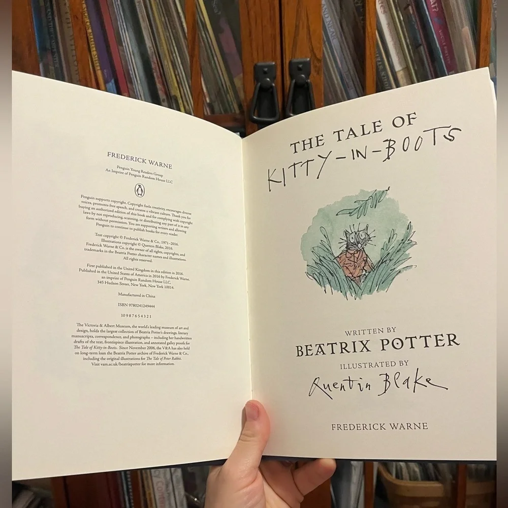 The Tale of Kitty-in-Boots Book by Beatrix Potter